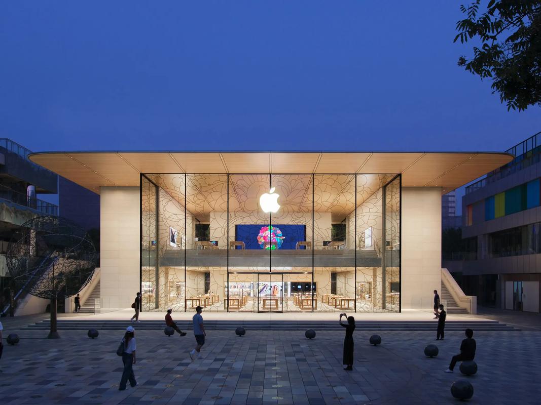 Apple 三里屯 - 现代建筑封面图